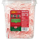 Brachs Mini Peppermint Candy Canes 260 Count Tub view 2