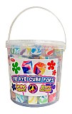 Espeez Retro Cube Pop Lollipop Tie Dye 100 ct Tub view 1