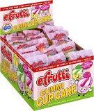 Efrutti Cupcakes Gummi Candy 60 Piece tray view 3