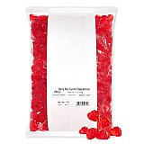 Albanese Berry Red Gummi Raspberries 5 Pound Bag Bulk view 2