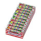 Charms Squares Assorted Fruit Flavor 20 Packs 1 Ounce Per Pack Tray view 2