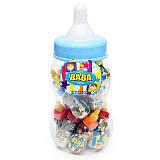 Foreign Candy Giant BABA PINK Baby Girl Bottle 13" view 2