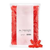 Albanese Strawberry Gummi Bears 5 Pound Bag Bulk view 1