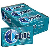 Orbit Wintermint Sugar Free Chewing Gum 12 Count 14 Piece Package view 2