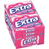 Extra Gum Classic Bubble Chewing Gum 10 Count 15 Pieces Each Tray view 1