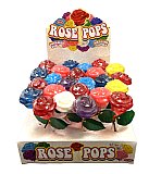 Espeez Assorted Rose Shaped Flower Lollipop 24 ct view 2
