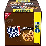 Chips Ahoy Chunky King Size 8 Count 4.15 Ounce 8 Cookies Per Pack view 2