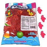 Vidal 2.2 Lb Pink Flamingo Gummi Bulk view 2