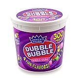 Dubble Bubble Bubble Gum 300 Piece Tub Assorted view 1