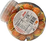 Gushmello Liquid Filled Gummy Mango Shaped Candy Jar 55 ct view 2