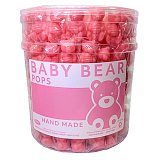 Espeez Baby Bear Pink Bubblegum Flavor Lollipop 115 ct view 1