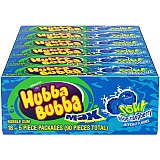 Hubba Bubba Sour Blue Raspberry Max Bubble Gum 12 pack view 2