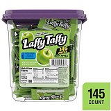 Laffy Taffy Sour Apple Candy Tub 145 Pieces 0.34 ounce view 1