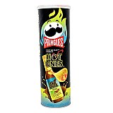 Pringles Chips Hot Ones Los Calientes VERDE 5.5 oz Can 3 Pack view 2