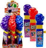Kidsmania 12 Ct 0.60 Oz Sucker Punch Lollipop Toy Candy view 2