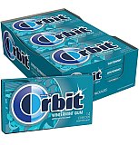 Orbit Wintermint Sugar Free Chewing Gum 12 Count 14 Piece Package view 1