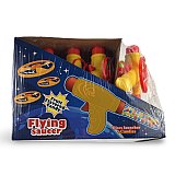 Ginger Snap Flying Saucer Fruit Flavor Candy Toy 12ct view 2