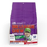Big League Chew Bubble Gum Grape 2.12 Oz 12 ct view 1