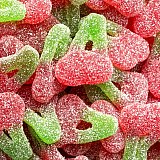 Gustaf's Sour Sanded Twin Cherries 2.2 Pound bag view 2