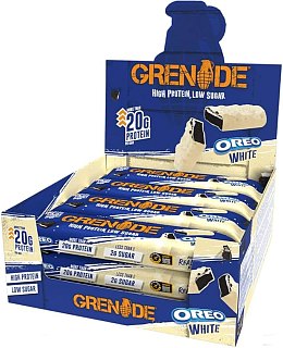 Grenade UK Protein Bar WHITE Oreo 2.12oz 12ct