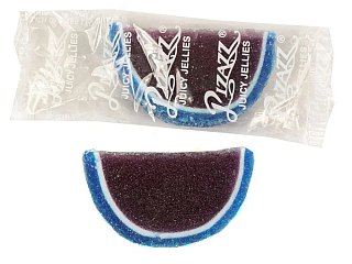 Cavalier Blueberry Fruit Jelly Slice Wrapped 2lb Pizazz
