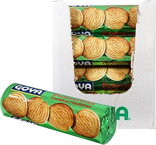 Goya Palmeritas Cookies 8 Pack 3.5 Oz Tray