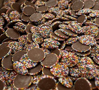Milk Chocolate Rainbow Non Pariels Nonpariel 5lb