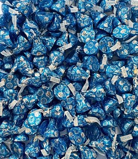 Hershey Kisses Cookies & Creme BLUE Foil Milk Chocolate 5 lb