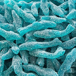 Sour Fizzy Blue Sharks Gummy Candy 5 lb