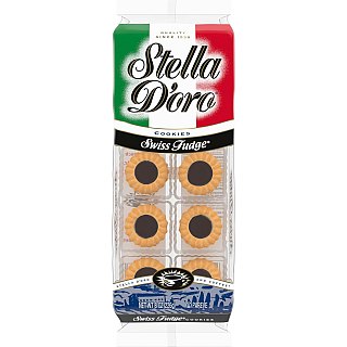 Stella Doro D'oro Swiss Fudge Chocolate Center Cookie 8 oz