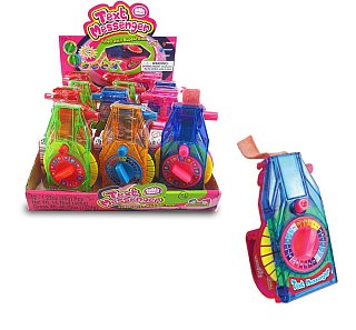 Kidsmania Text Messenger Bubble Gum Roll Stamper 1.23 oz 12 ct