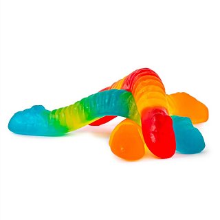 Clever Sugar Free Gummy Worms 6.6 lb