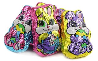 Palmer Easter Bulk Chocolate Foil Bunnies 4 lb