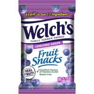 Welch's  Fruit Snacks Concord Grape Peg Bag 5oz 12ct