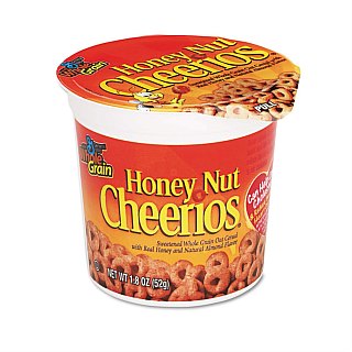 Cheerios Honey Nut  Cereal Cup 2oz 6 ct