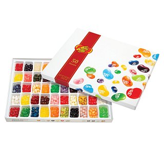 Jelly Belly 50 Flavor Large Gift Box  21oz