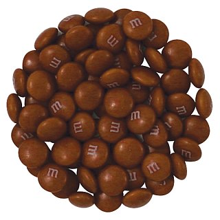 Brown M&M Colorworks Chocolate Candy 5lb