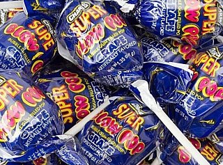 Super Blow Pop All Grape Purple Lollipops 36ct Bag