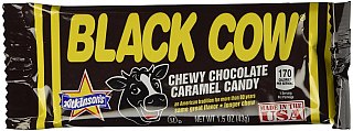 Atkinson Black Cow Chocolate Caramel Candy Bar 1.5 oz 24 ct