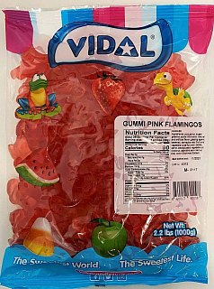 Vidal 2.2 Lb Pink Flamingo Gummi Bulk