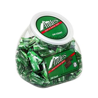 Andes 240 Ct Tub Creme De MenThe Thins