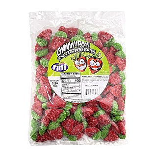 Fini Spain Gummiroos Sour Strawberry Gummies  2.2 lbs