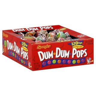 Spangler Dum Dum Lollipop Changemaker Tray 120 ct