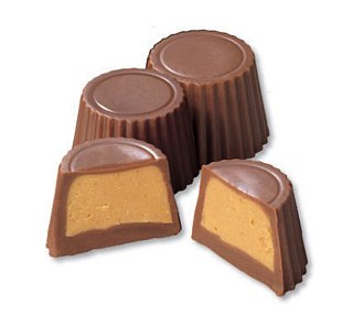 Ashers Milk Chocolate Mini Peanut Butter Cups Bite Size 6lb