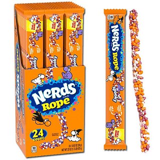 Nerds Halloween Rope Spooky Chewy Candy 0.92oz 24ct