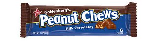 Goldenberg Peanut Chews Milk Chocolate 24 Ct 2.0 Oz Bars