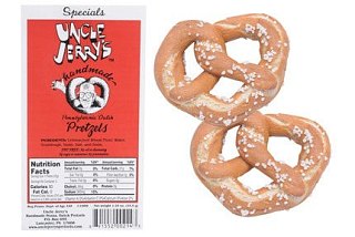 Uncle Jerry's Dutch Regular Specials  Pretzels 7oz 12 Pack