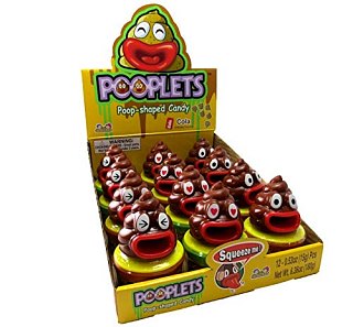 Kidsmania Pooplets 12 Ct 0.53 Oz Toy Tray