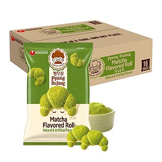 Nongshim Korea MATCHA Buttery Croissant Snack 1.94oz 16ct