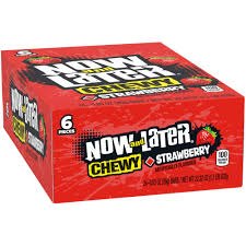 Now And Later Strawberry 24 Ct 0.93 Oz Bars
